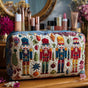 Bright Nutcracker | Handmade Padded Make-Up Bag