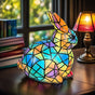 Tibbe | Colourful Rabbit Lamp | Handmade