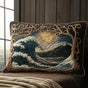 Ocean Waves | Handmade Padded Cushion Cover