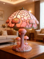 PINKGLOW | Pink Table Lamp with Delicate Light Effect | Handmade