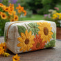 Dreamy Petals | Handmade Padded Make-Up Bag