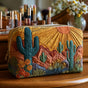 Delicate Cactus | Handmade Padded Make-Up Bag