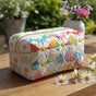 Delicate Grass | Handmade Padded Make-Up Bag