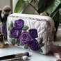 Elegant Petals | Handmade Padded Make-Up Bag