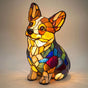 Radiant Diesel Corgi Lamp | Handmade