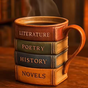 Book Lover – 3D Coffee Mug | Handmade