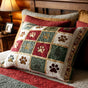 Scarlet Legs | Handmade Padded Cushion Cover