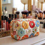 Shiny Petals | Handmade Padded Make-Up Bag