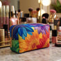 Summer Pattern | Handmade Padded Make-Up Bag