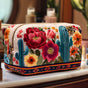 Sun-Kissed Succulent | Handmade Padded Make-Up Bag