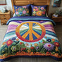 Tie Dye Dreams | Handmade Quilted Bedding Set LD04