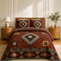 Rustic Western Tribal | Handmade Quilted Bedding Set LD25