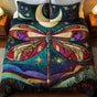 Celestial Dragonfly | Handmade Quilted Bedding Set LD41