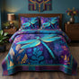 Mystic Dragonfly | Handmade Quilted Bedding Set LD95