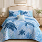 Ocean Sea Turtle | Handmade Quilted Bedding Set LD97