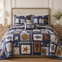 Ocean Beach Coastal | Handmade Quilted Bedding Set LD100
