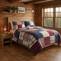 Vintage Americana Patchwork | Handmade Quilted Bedding Set LD114