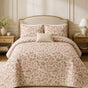 Graceful Botanical Floral | Handmade Quilted Bedding Set LD123