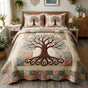 Tree of Life Vintage Patchwork | Handmade Quilted Bedding Set LD127