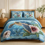 Sea Turtle & Hibiscus | Handmade Quilted Bedding Set LD144