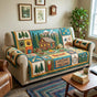 Cabin Welcome Quilted Seat Sofa LD03
