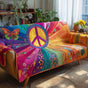 Rainbow Peace Quilted Seat Sofa LD04