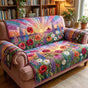 Blooming Meadow Quilted Seat Sofa LD08