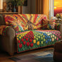 Blooming Meadow Quilted Seat Sofa LD10