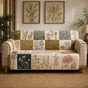 Botanical Wildflower Quilted Seat Sofa LD19