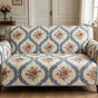 Vintage Floral Quilted Seat Sofa LD60