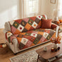 Fall Pumpkin & Leaf Quilted Seat Sofa LD76