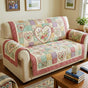 Velvet Bloom Quilted Seat Sofa LD89