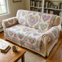 Garden Heart Quilted Seat Sofa LD91