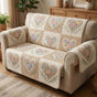 Flower Patchwork Quilted Seat Sofa LD93