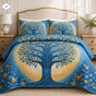 Celestial Tree of Life | Handmade Quilted Bedding Set LV82