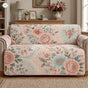 Country Cottage Floral Quilted Seat Sofa LV121