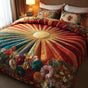 Meadow Bloom | Handmade Quilted Bedding Set QV21