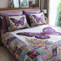 Butterfly Petals | Handmade Quilted Bedding Set QV31