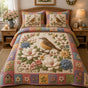 The Magnolia & Songbird | Handmade Quilted Bedding Set QV37