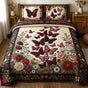 Butterfly Garden | Handmade Quilted Bedding Set QV42