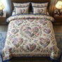 Flower Patchwork | Handmade Quilted Bedding Set QV43