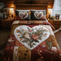 Blossom Heart | Handmade Quilted Bedding Set QV44