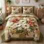 Blossom Grace | Handmade Quilted Bedding Set QV45