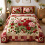 Cottage Bloom | Handmade Quilted Bedding Set QV47