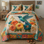 Blooming Garden | Handmade Quilted Bedding Set QV51