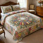 Wildflower Books | Handmade Quilted Bedding Set QV54