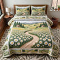 Blossom Meadow | Handmade Quilted Bedding Set QV65