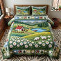 Blossom Meadow | Handmade Quilted Bedding Set QV66