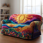 Bright Mornings Quilted Seat Sofa QV02
