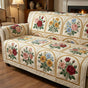 Spring Comfort Quilted Seat Sofa QV10